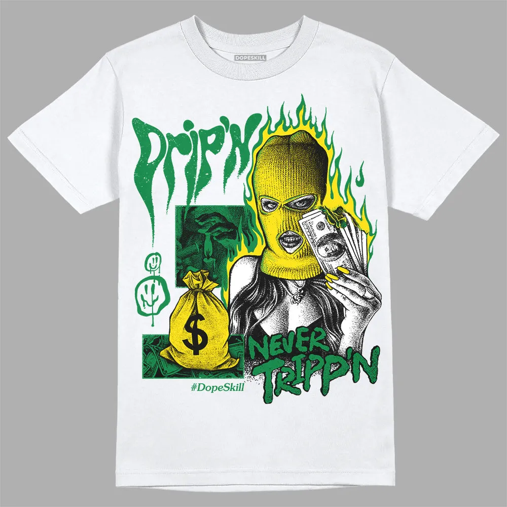 Dunk Reverse Brazil DopeSkill T-Shirt Drip'n Never Tripp'n Graphic sold by DopeSkill
