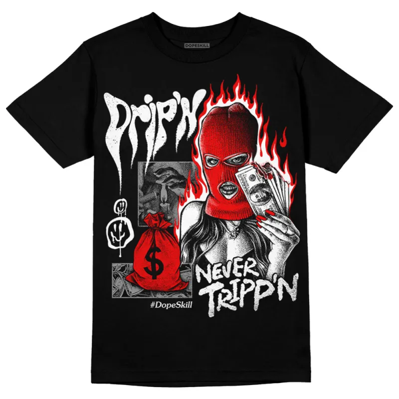 Dunk Panda White Black DopeSkill T-Shirt Drip'n Never Tripp'n Graphic sold by DopeSkill