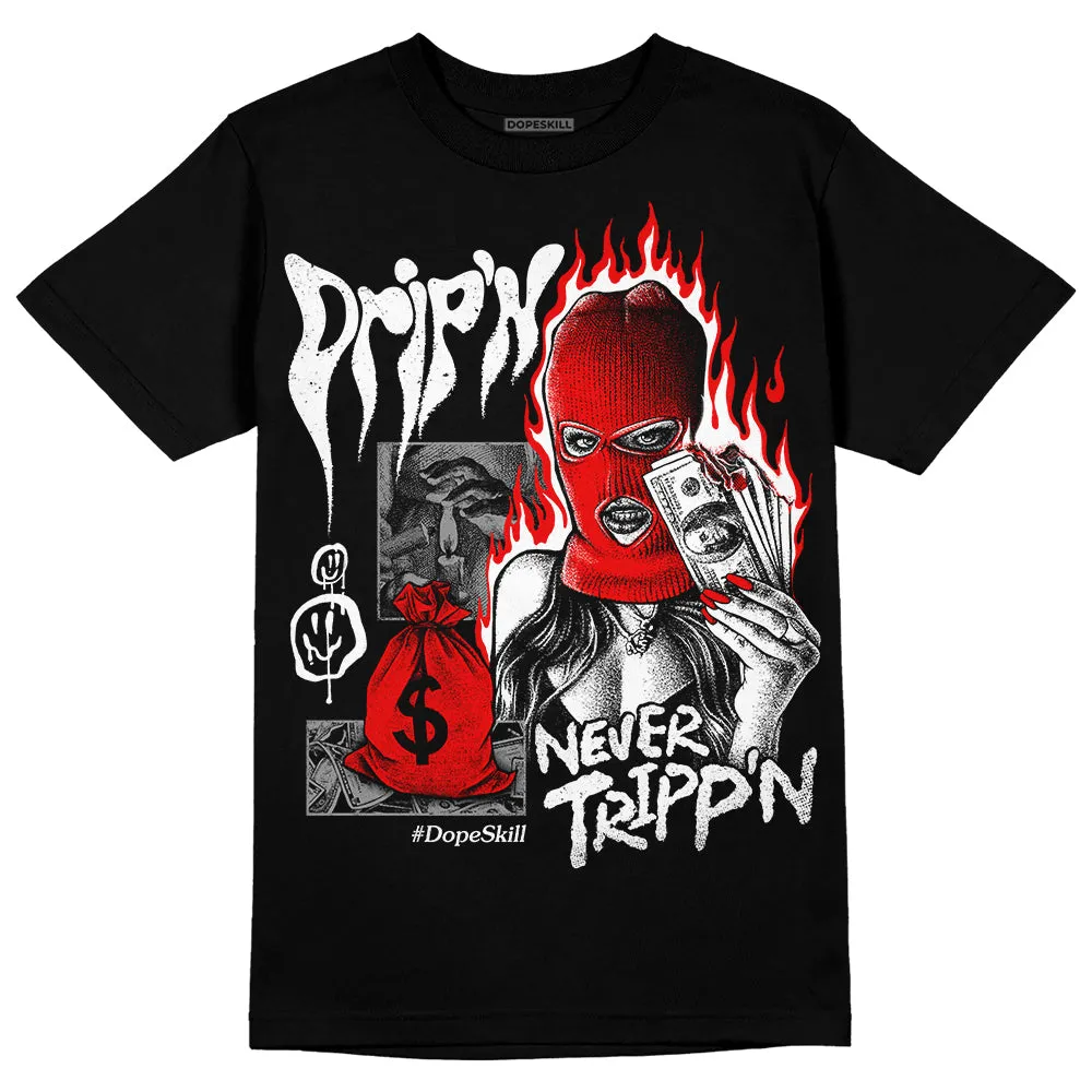 Dunk Panda White Black DopeSkill T-Shirt Drip'n Never Tripp'n Graphic sold by DopeSkill