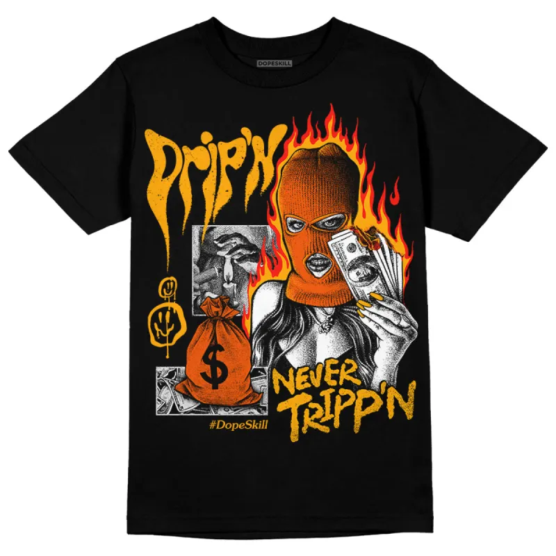 Black Taxi 12s DopeSkill T-Shirt Drip'n Never Tripp'n Graphic sold by DopeSkill
