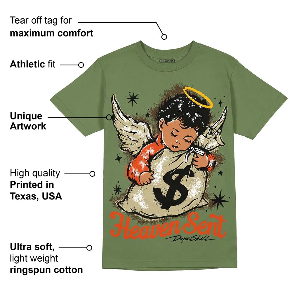 Olive Collection DopeSkill Olive T-shirt Heaven Sent Graphic sold by DopeSkill product image thumbnail 2