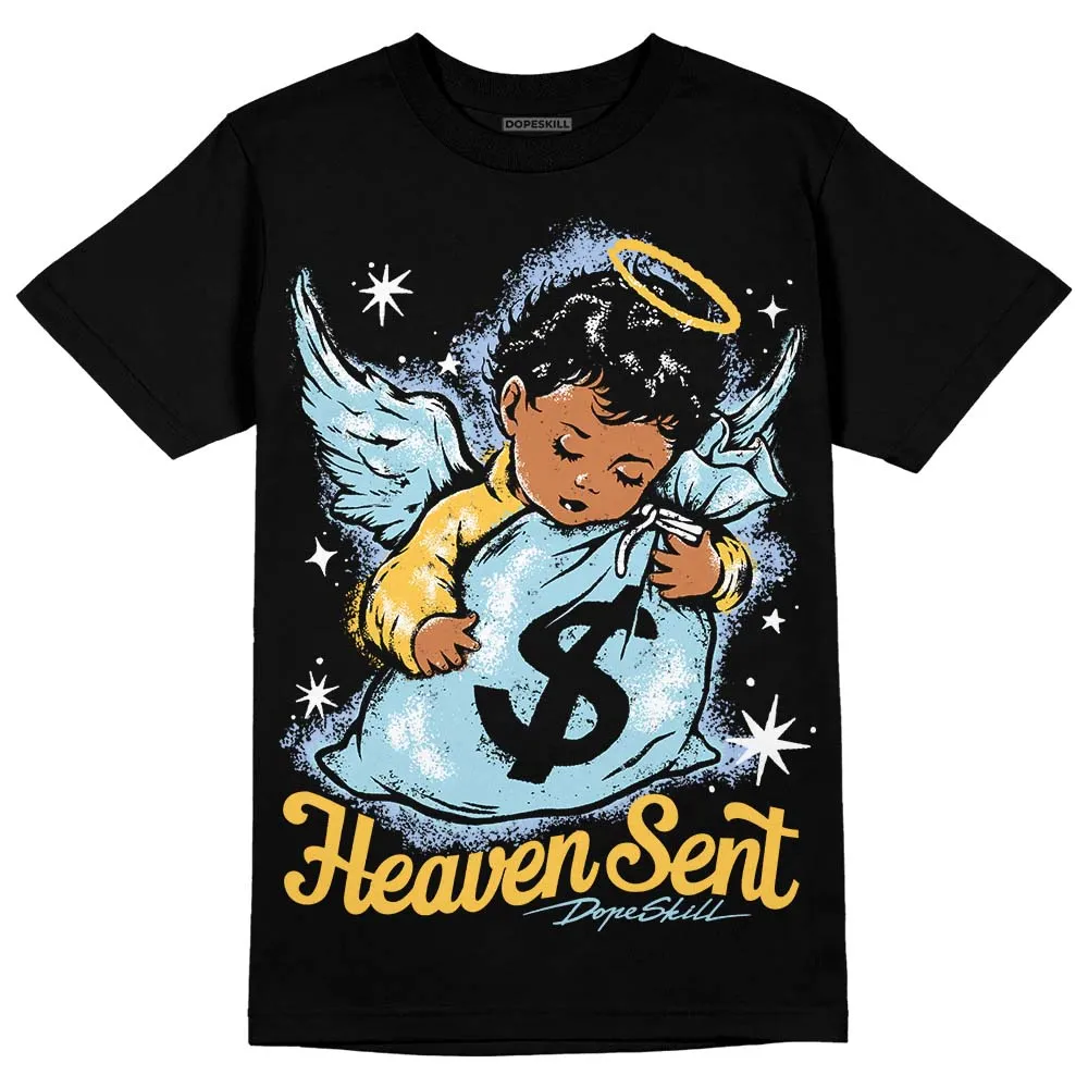 Blue Grey 13s DopeSkill T-Shirt Heaven Sent Graphic sold by DopeSkill product image thumbnail 2