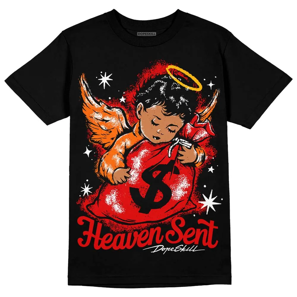Satin Bred 1s DopeSkill T-Shirt Heaven Sent Graphic sold by DopeSkill