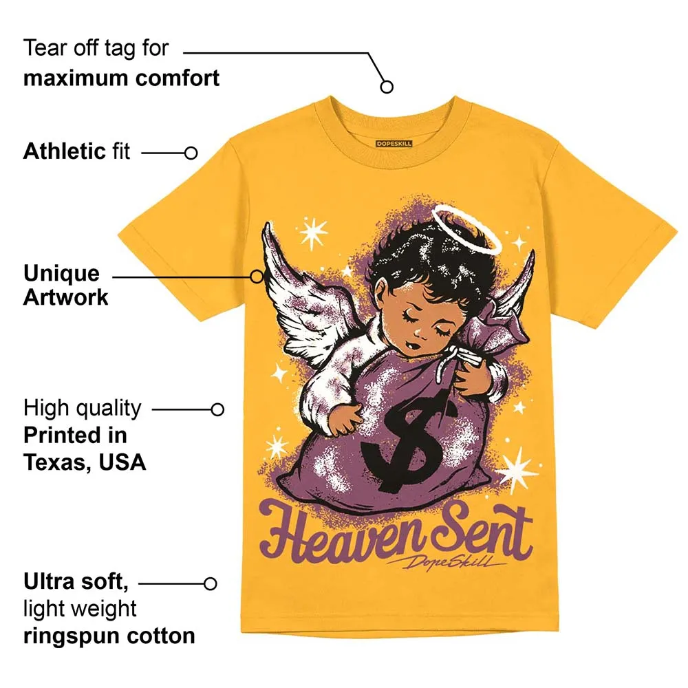 Brotherhood 1s High OG DopeSkill University Gold T-shirt Heaven Sent Graphic sold by DopeSkill product image thumbnail 2