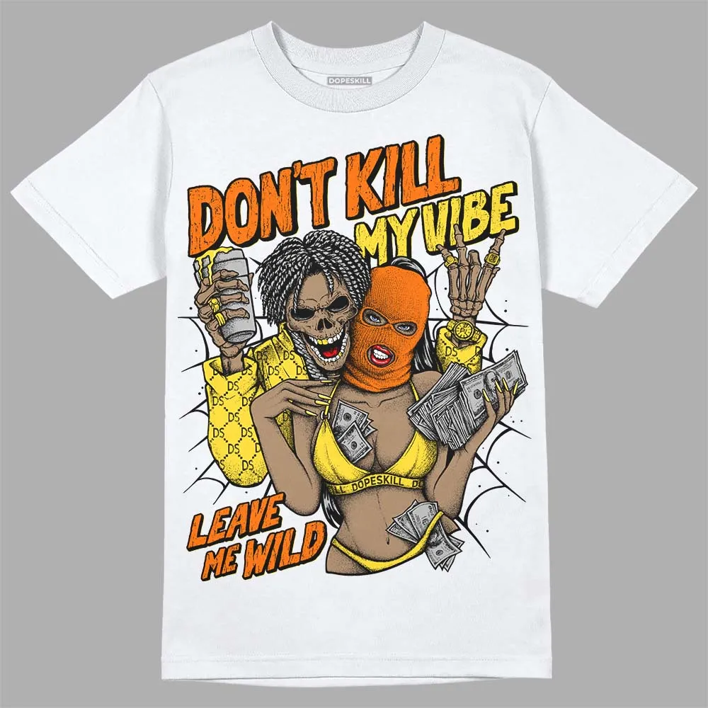 Black Tour Yellow AJ 4 Thunder DopeSkill Unisex T-Shirt Don't Kill My Vibe Graphic sold by DopeSkill product image thumbnail 2