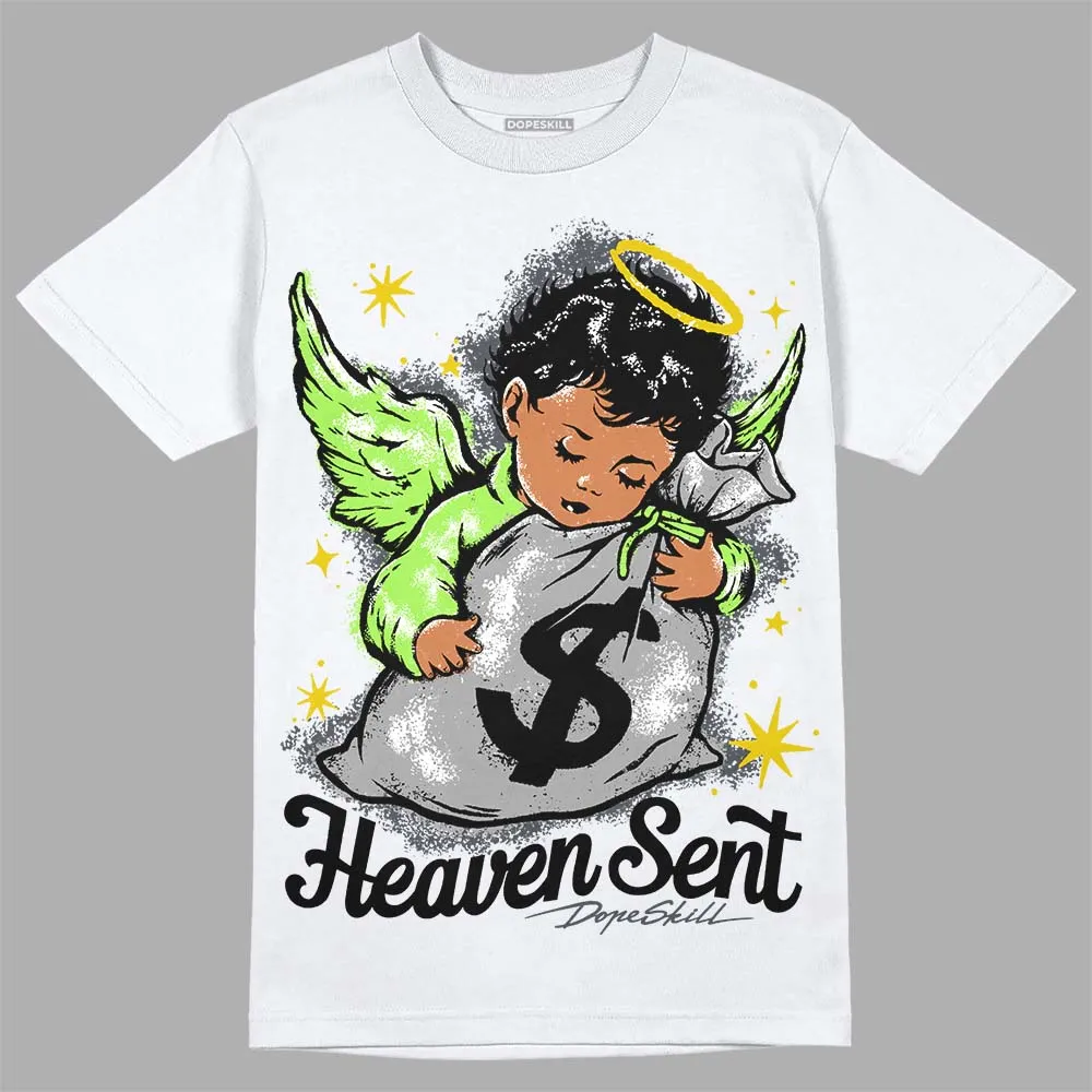 Green Bean 5s DopeSkill T-Shirt Heaven Sent Graphic sold by DopeSkill product image thumbnail 2