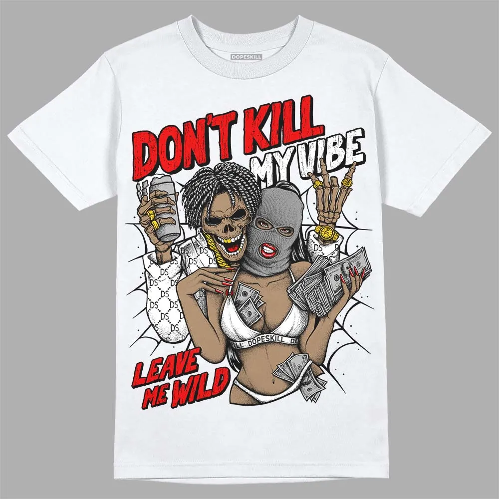 Dunk Panda White Black DopeSkill T-Shirt Don't Kill My Vibe Graphic sold by DopeSkill product image thumbnail 2