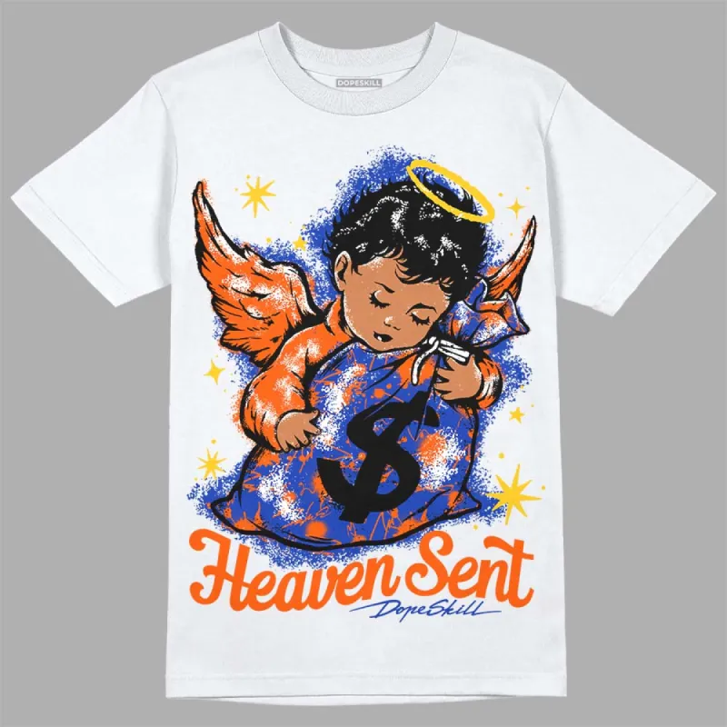 Dunk Futura Orange Blaze DopeSkill T-Shirt Heaven Sent Graphic sold by DopeSkill