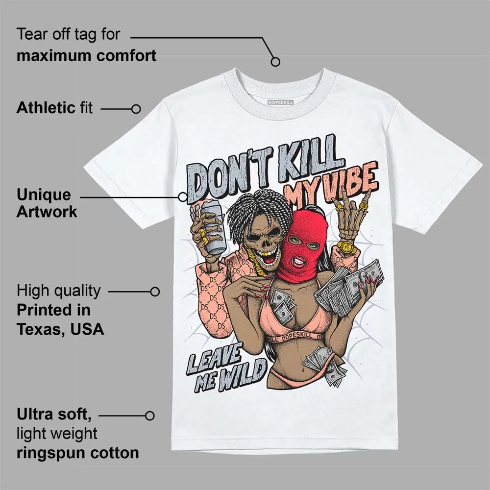 Crimson Bliss 5s DopeSkill T-Shirt Don't Kill My Vibe Graphic sold by DopeSkill product image thumbnail 3