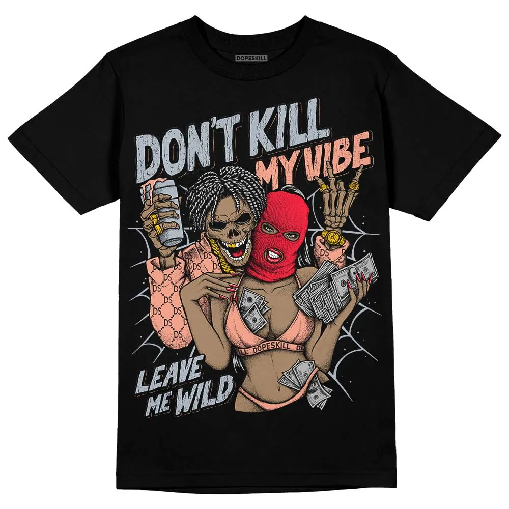 Crimson Bliss 5s DopeSkill T-Shirt Don't Kill My Vibe Graphic sold by DopeSkill product image thumbnail 2