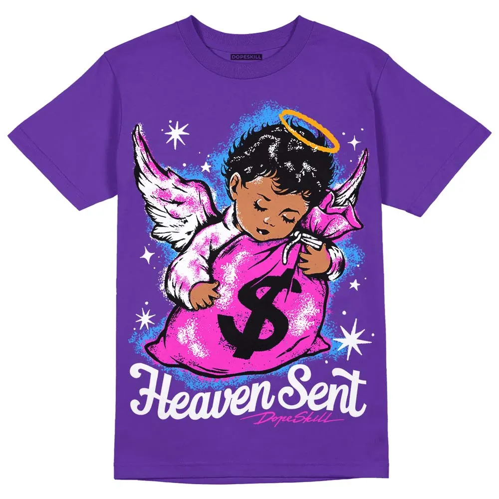 Court Purple 13s DopeSkill Purple T-shirt Heaven Sent Graphic sold by DopeSkill