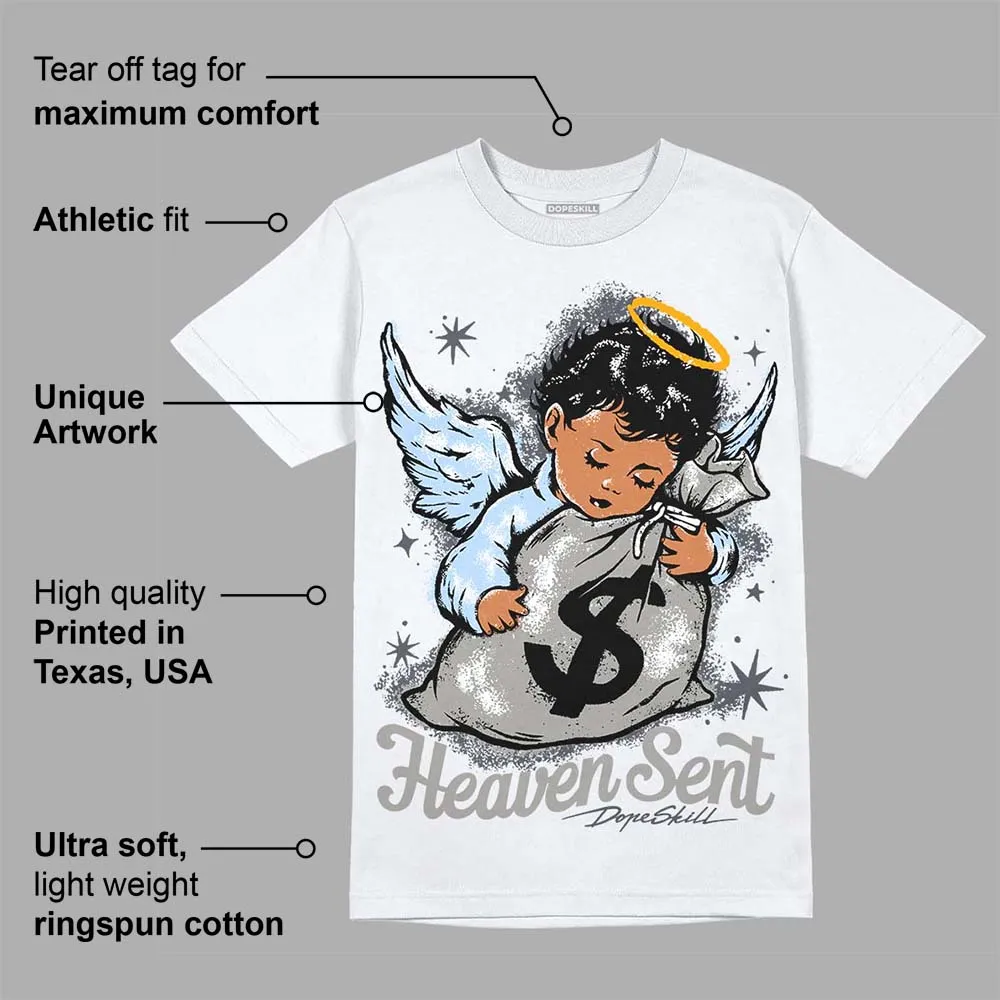 Cool Grey 11s DopeSkill T-Shirt Heaven Sent Graphic sold by DopeSkill product image thumbnail 3