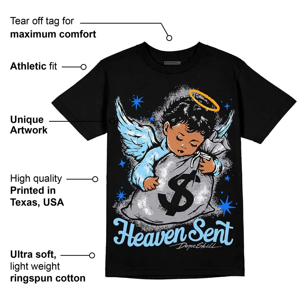 Chambray 7s DopeSkill T-Shirt Heaven Sent Graphic sold by DopeSkill product image thumbnail 3