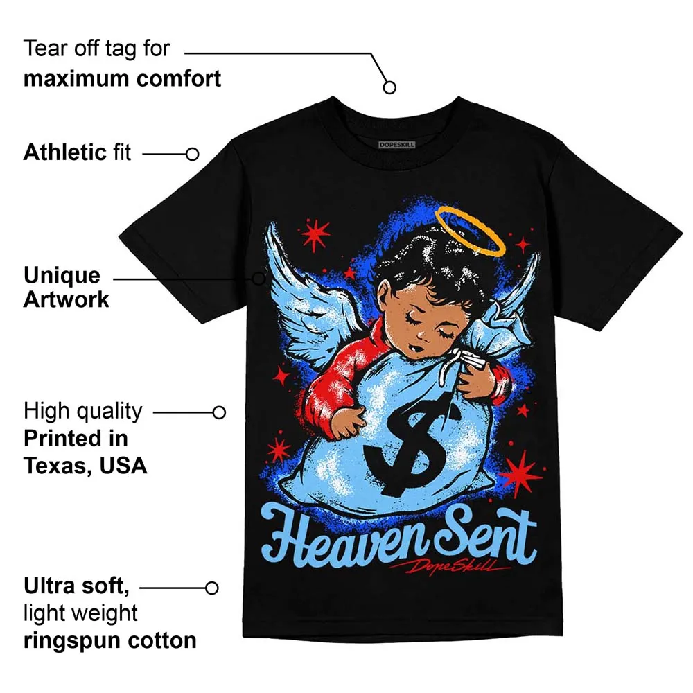 Cactus Jack 4s DopeSkill T-Shirt Heaven Sent Graphic sold by DopeSkill product image thumbnail 3