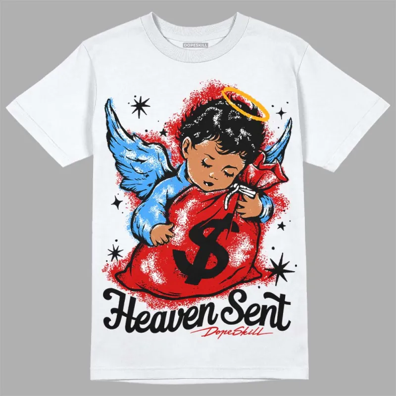 Black Toe 1s DopeSkill T-Shirt Heaven Sent Graphic sold by DopeSkill