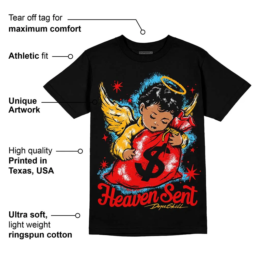 Red Collection DopeSkill T-Shirt Heaven Sent Graphic sold by DopeSkill product image thumbnail 3