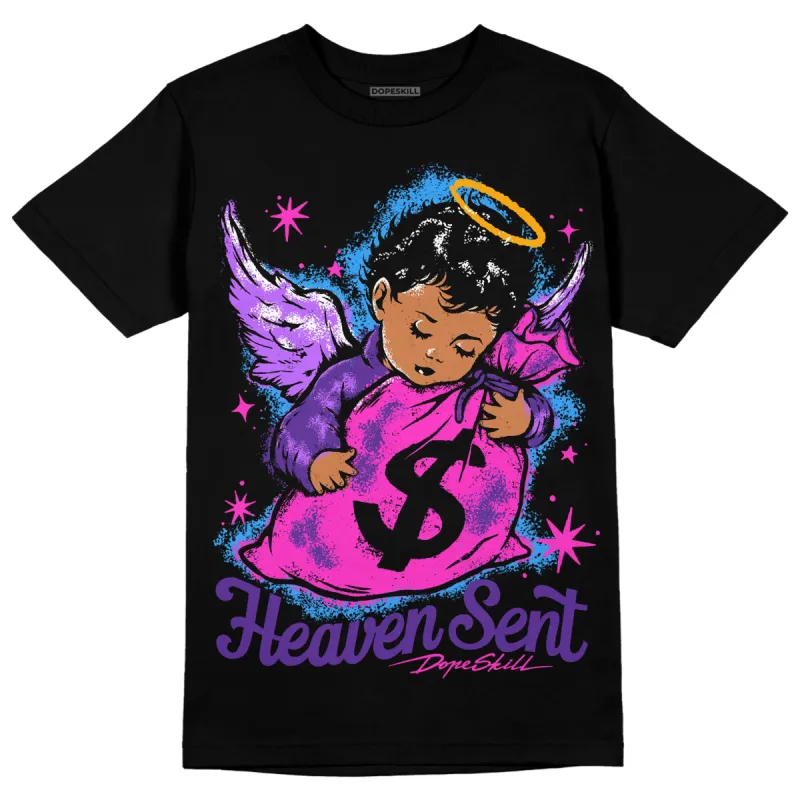 PURPLE Collection DopeSkill T-Shirt Heaven Sent Graphic sold by DopeSkill