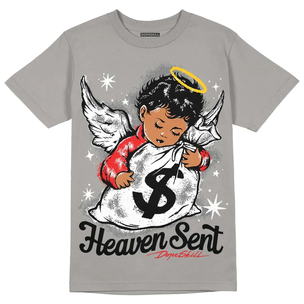 Grey Collection DopeSkill Grey T-shirt Heaven Sent Graphic sold by DopeSkill