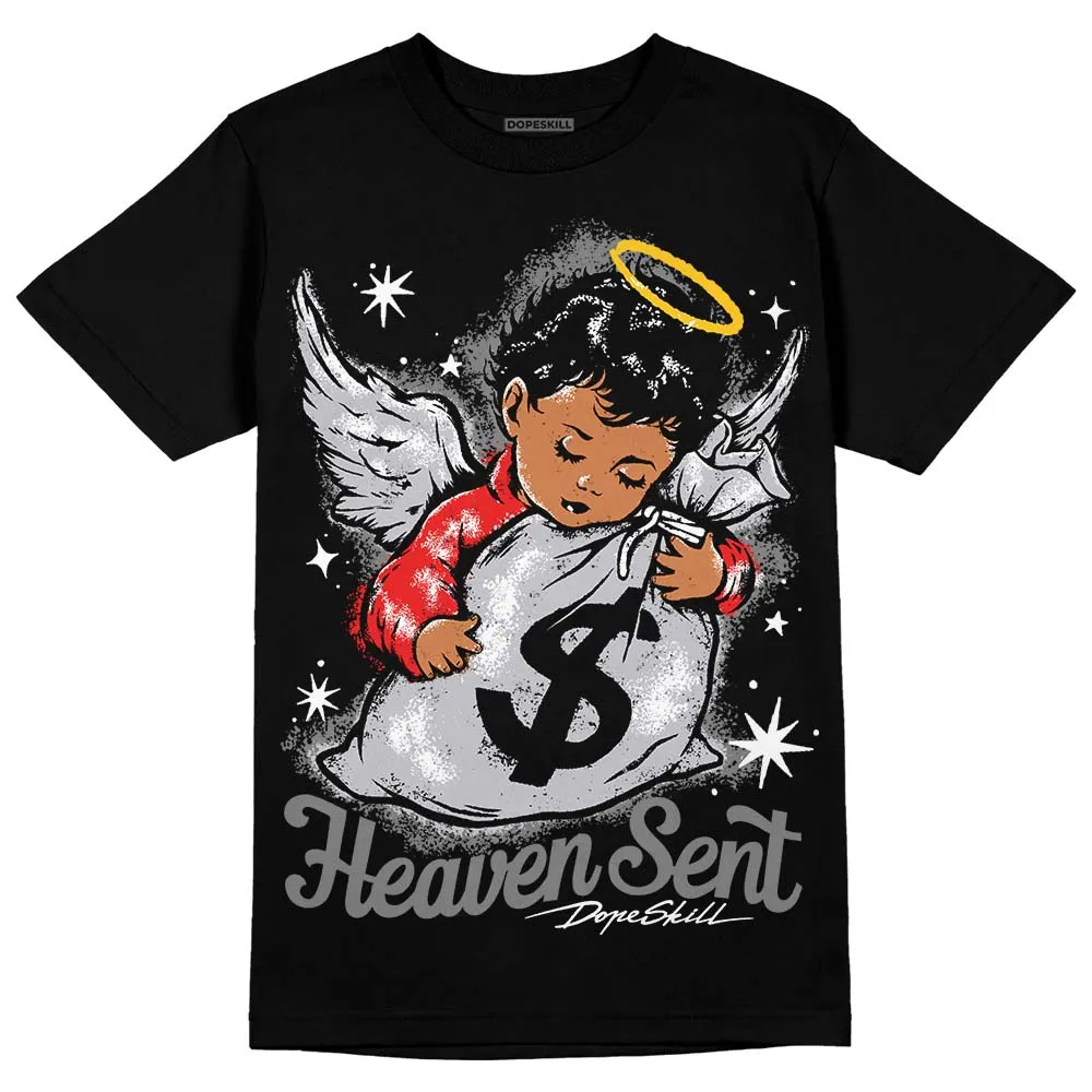 Grey Collection DopeSkill T-Shirt Heaven Sent Graphic sold by DopeSkill product image thumbnail 2