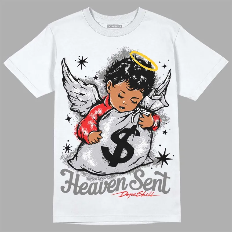 Grey Collection DopeSkill T-Shirt Heaven Sent Graphic sold by DopeSkill