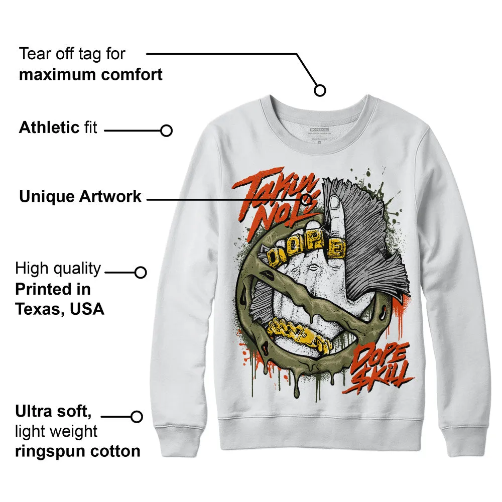 Olive Collection DopeSkill Sweatshirt Takin No L's Graphic sold by DopeSkill product image thumbnail 3