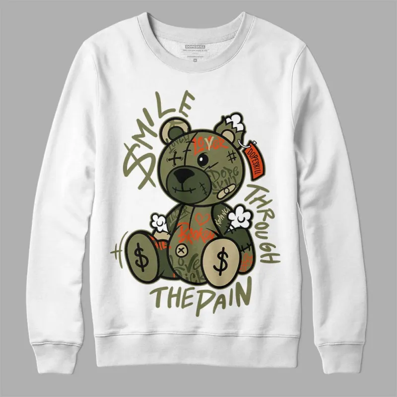 Olive Collection DopeSkill Sweatshirt Smile Through The Pain Graphic sold by DopeSkill
