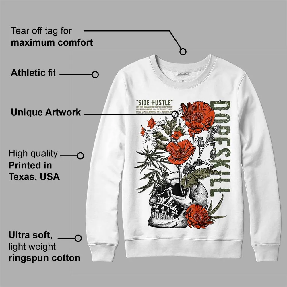 Olive Collection DopeSkill Sweatshirt Side Hustle Graphic sold by DopeSkill product image thumbnail 3