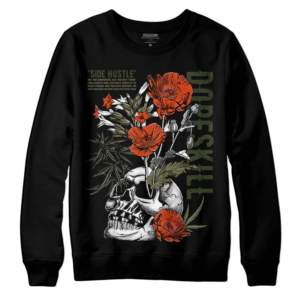 Olive Collection DopeSkill Sweatshirt Side Hustle Graphic sold by DopeSkill product image thumbnail 2