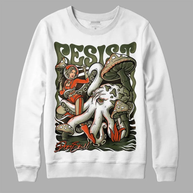 Olive Collection DopeSkill Sweatshirt Resist Graphic sold by DopeSkill