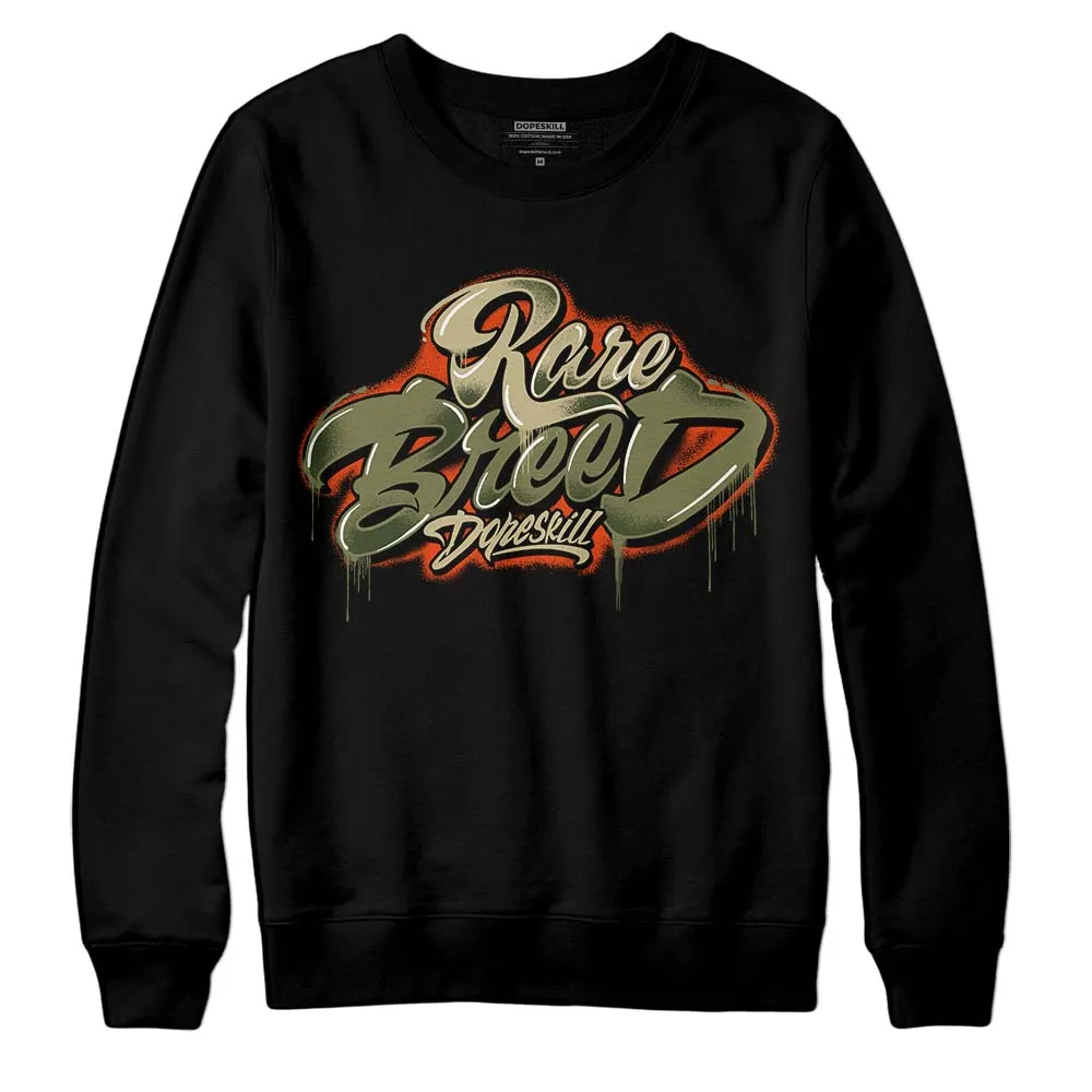 Olive Collection DopeSkill Sweatshirt Rare Breed Type Graphic sold by DopeSkill product image thumbnail 2
