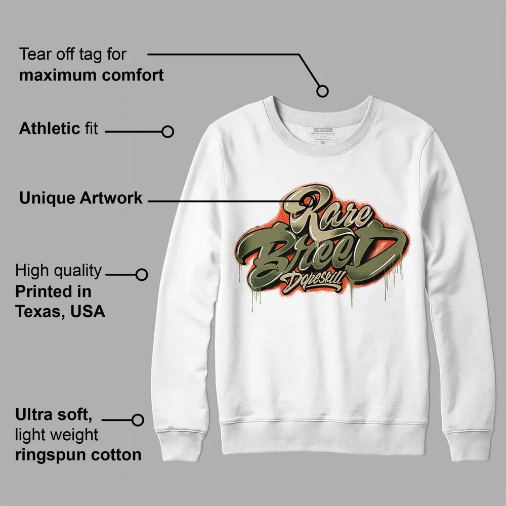 Olive Collection DopeSkill Sweatshirt Rare Breed Type Graphic sold by DopeSkill product image thumbnail 3