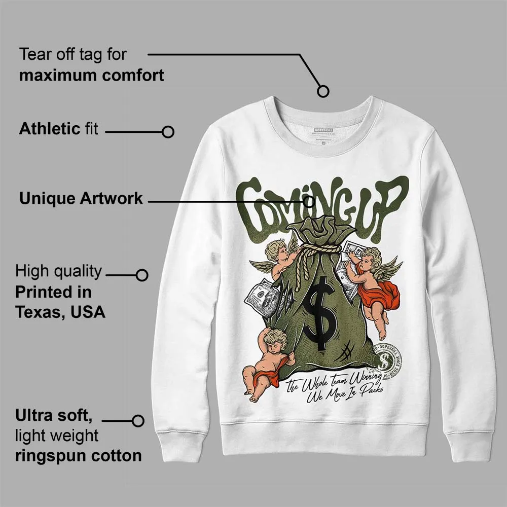Olive Collection DopeSkill Sweatshirt Money Bag Coming Up Graphic sold by DopeSkill product image thumbnail 3