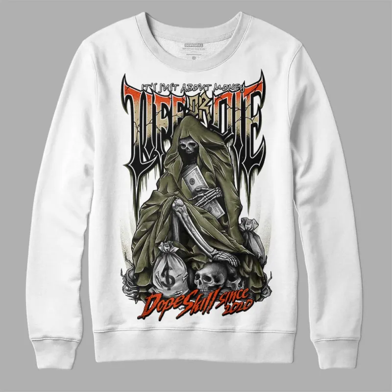 Olive Collection DopeSkill Sweatshirt Life or Die Graphic sold by DopeSkill
