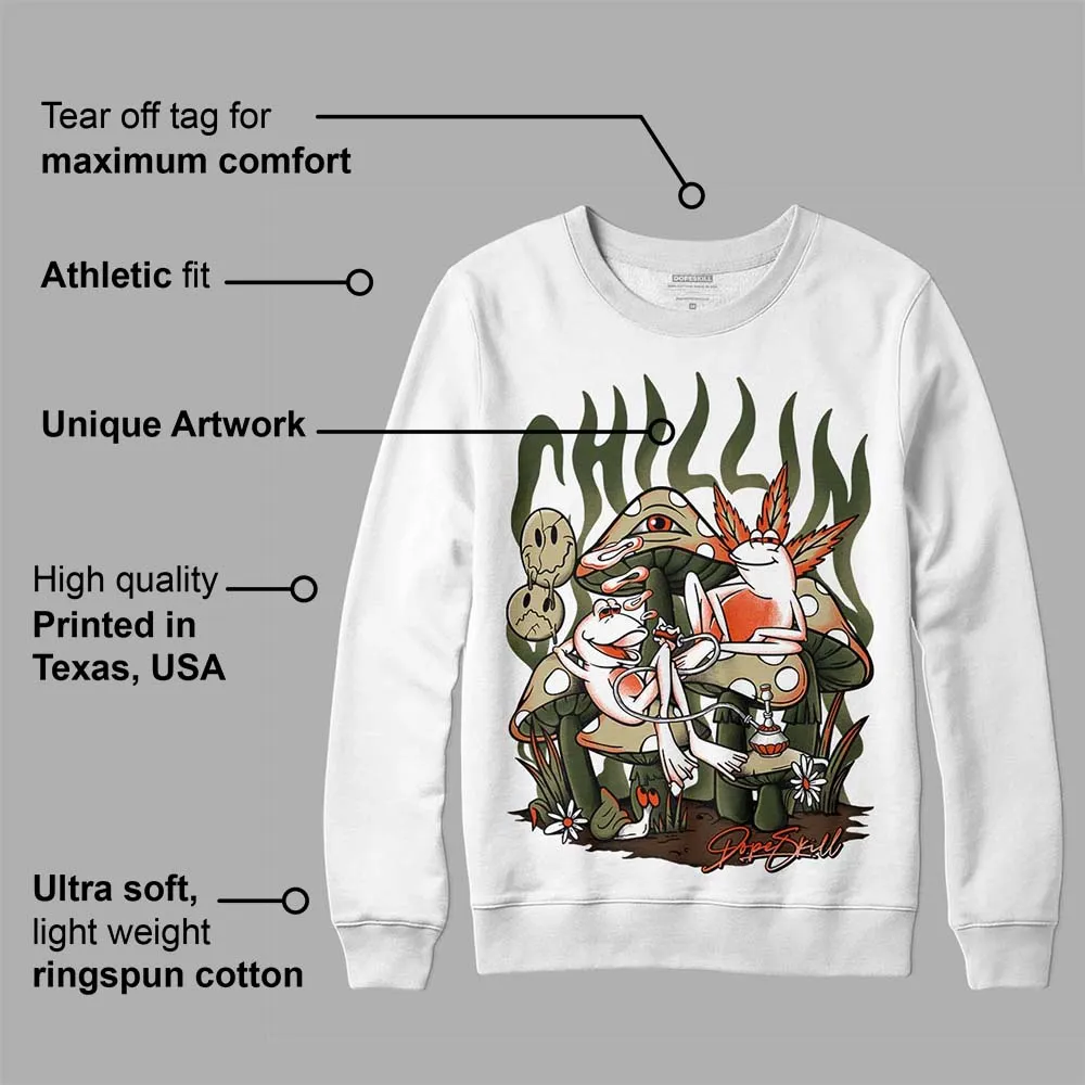 Olive Collection DopeSkill Sweatshirt Chillin Graphic sold by DopeSkill product image thumbnail 3