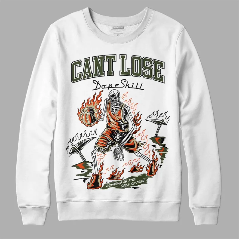 Olive Collection DopeSkill Sweatshirt Cant Lose Graphic sold by DopeSkill