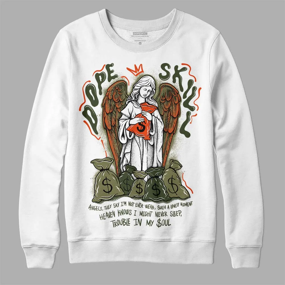 Olive Collection DopeSkill Sweatshirt Angels Graphic sold by DopeSkill