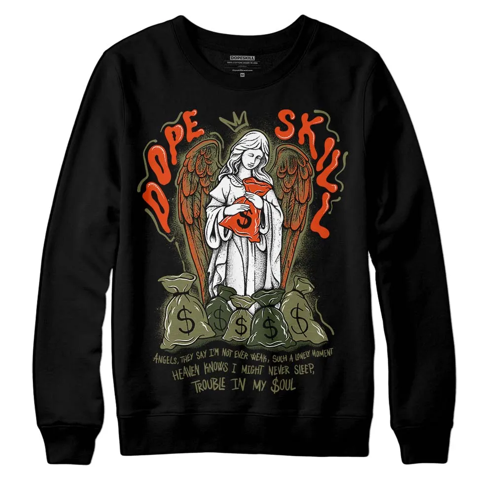 Olive Collection DopeSkill Sweatshirt Angels Graphic sold by DopeSkill product image thumbnail 2