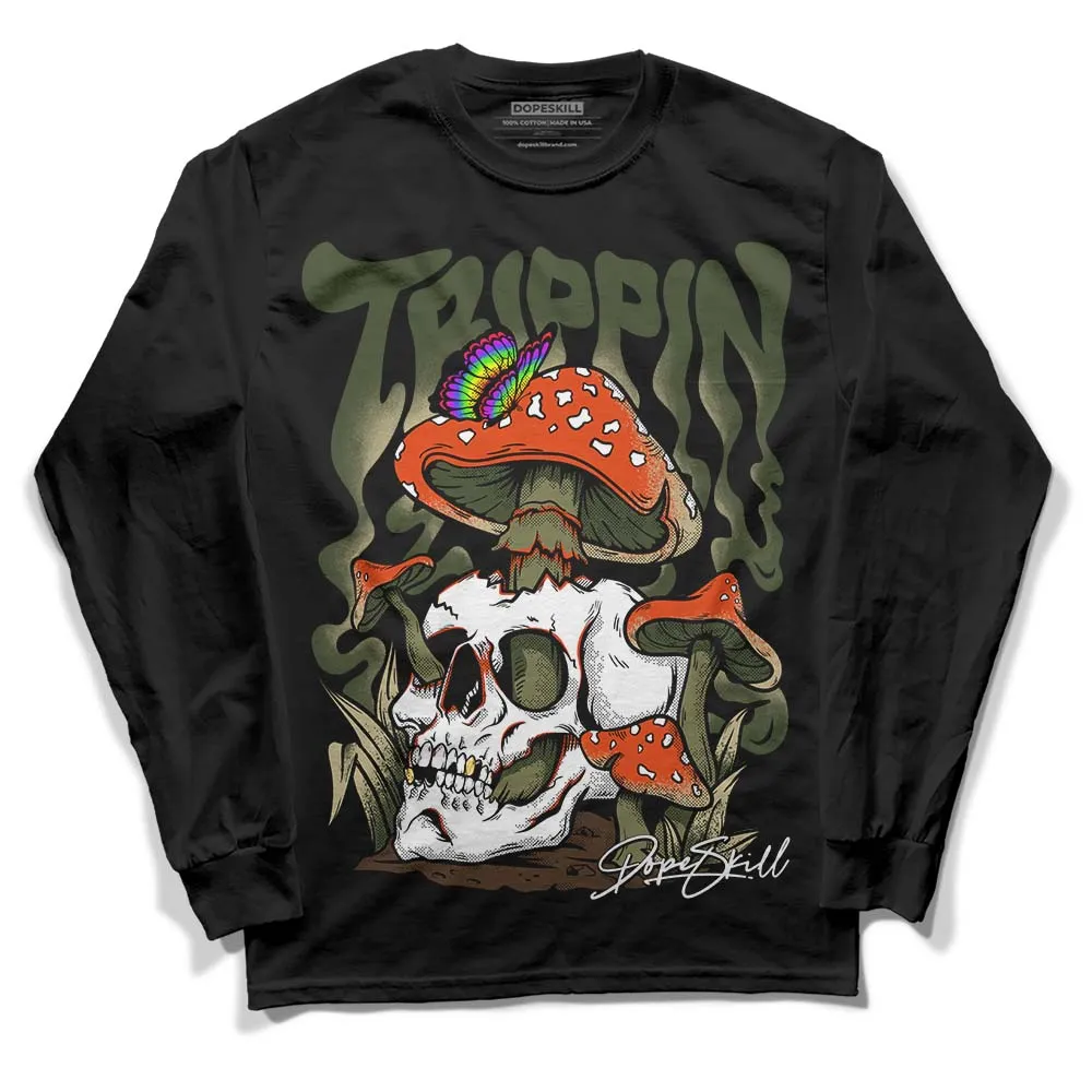 Olive Collection DopeSkill Long Sleeve T-Shirt Trippin Graphic sold by DopeSkill product image thumbnail 2