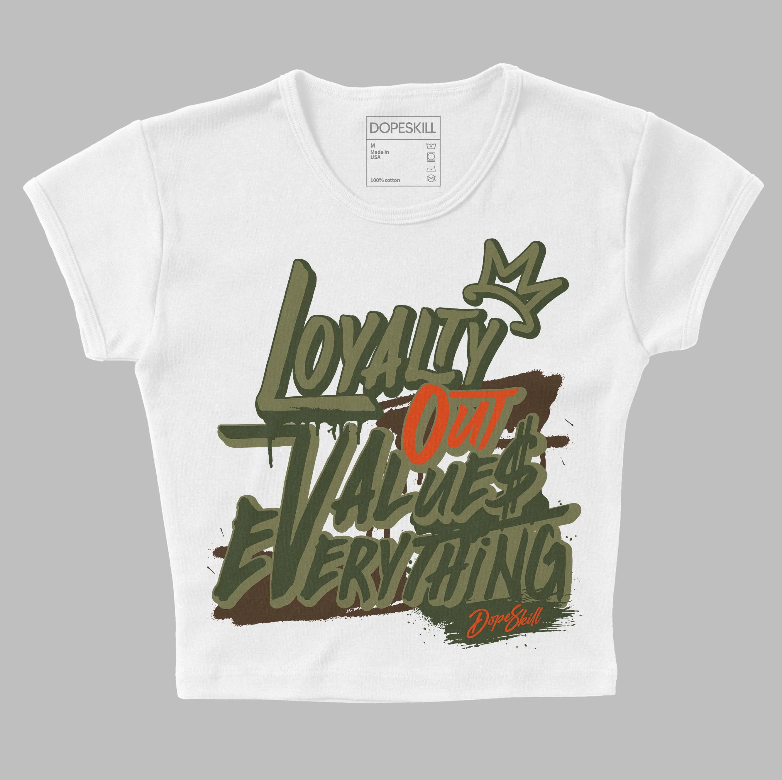 Olive Collection DopeSkill Women's Crop Top LOVE Graphic sold by DopeSkill