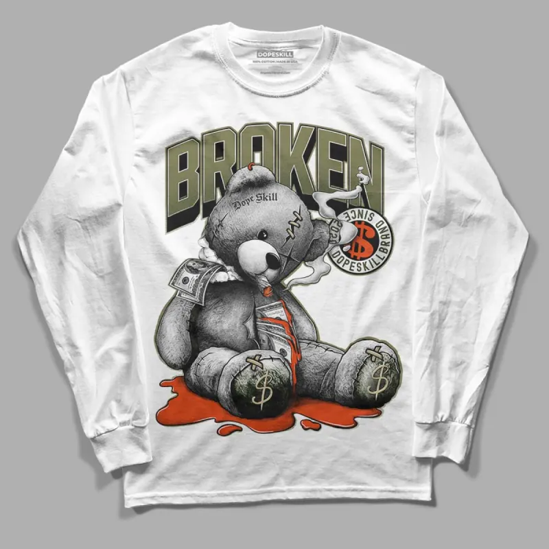 Olive Collection DopeSkill Long Sleeve T-Shirt Sick Bear Graphic sold by DopeSkill