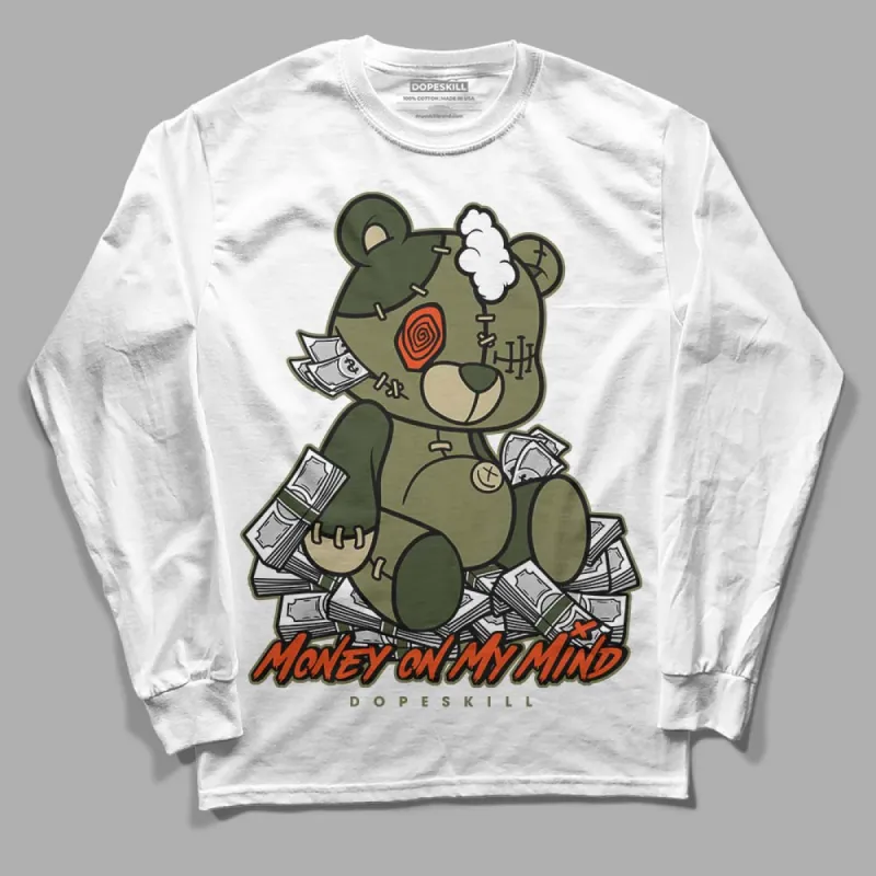 Olive Collection DopeSkill Long Sleeve T-Shirt MOMM Bear Graphic sold by DopeSkill