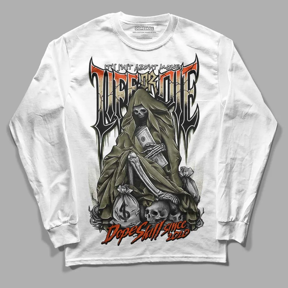 Olive Collection DopeSkill Long Sleeve T-Shirt Life or Die Graphic sold by DopeSkill