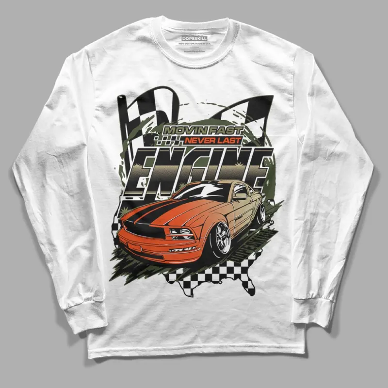 Olive Collection DopeSkill Long Sleeve T-Shirt ENGINE Tshirt Graphic sold by DopeSkill