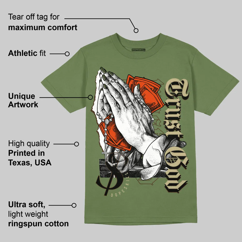 Olive Collection DopeSkill Olive T-shirt Trust God Graphic sold by DopeSkill product image thumbnail 2