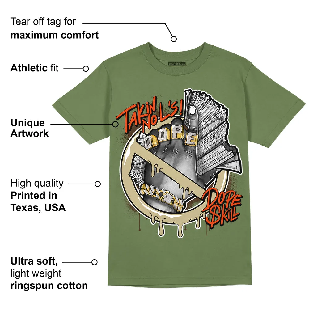 Olive Collection DopeSkill Olive T-shirt Takin No L's Graphic sold by DopeSkill product image thumbnail 2
