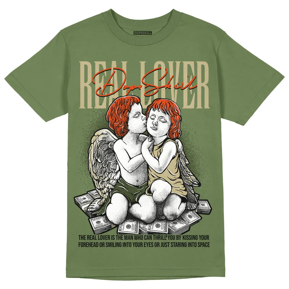 Olive Collection DopeSkill Olive T-shirt Real Lover Graphic sold by DopeSkill