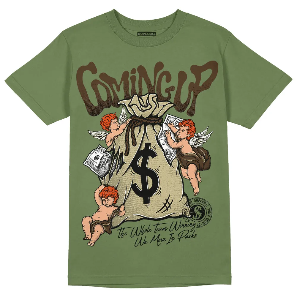 Olive Collection DopeSkill Olive T-shirt Money Bag Coming Up Graphic sold by DopeSkill