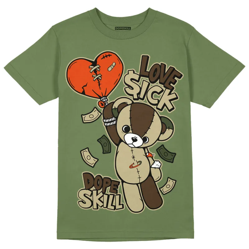 Olive Collection DopeSkill Olive T-shirt Love Sick Graphic sold by DopeSkill