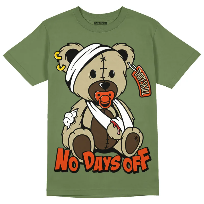 Olive Collection DopeSkill Olive T-shirt Hurt Bear Graphic sold by DopeSkill