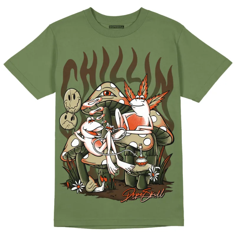 Olive Collection DopeSkill Olive T-shirt Chillin Graphic sold by DopeSkill